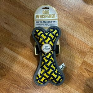 Dog Whisperer ~ Alpha Armor Bone ~ Dog Toy 9.5”